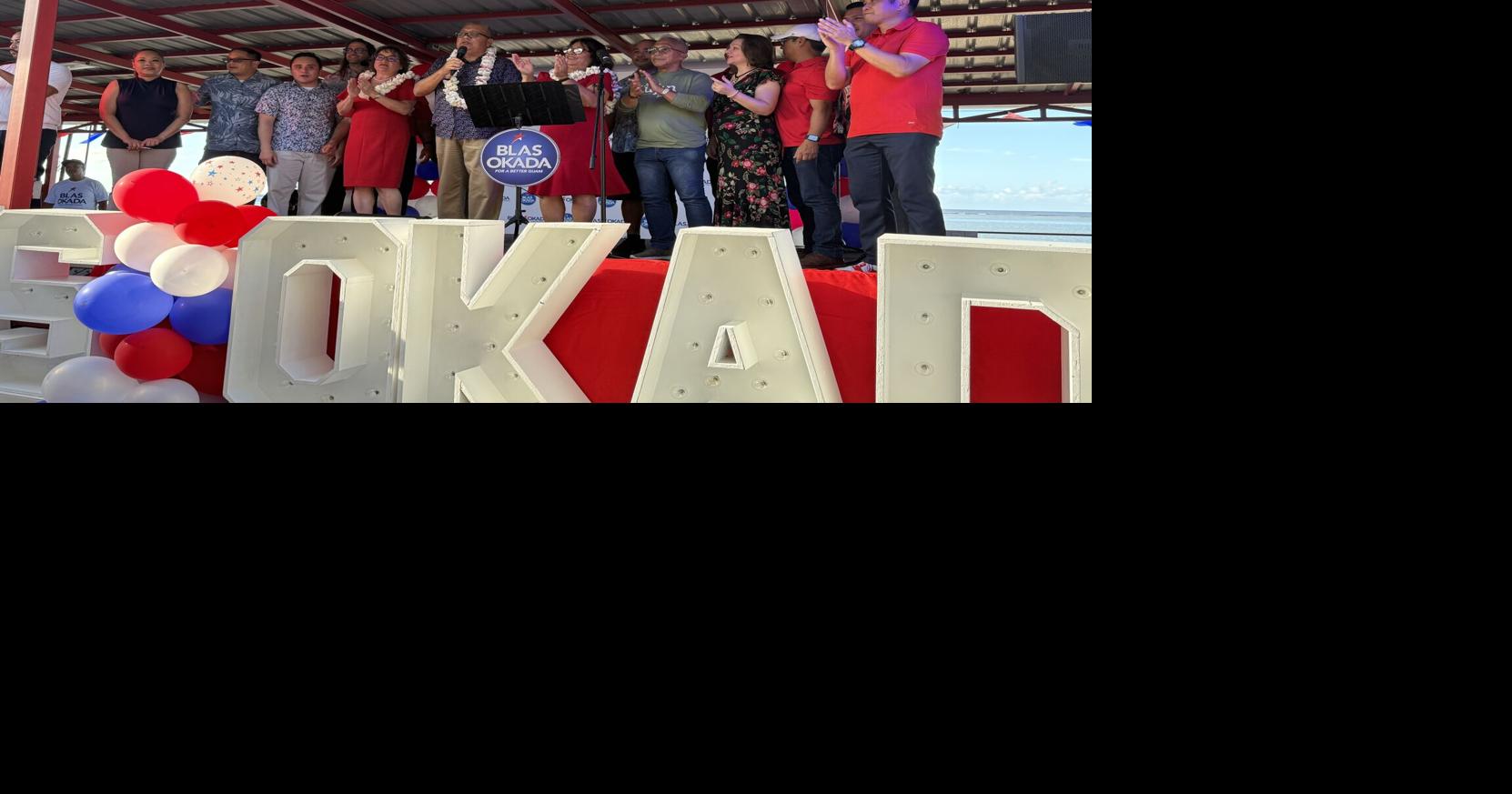 'A Guam that succeeds': Blas, Okada open gubernatorial campaign headquarters in Hagåtña