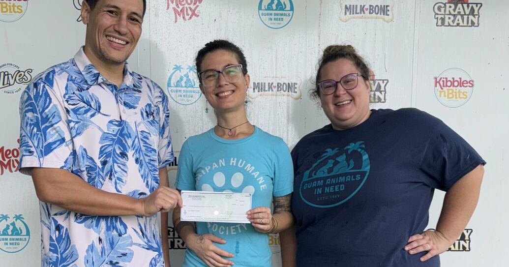 PDC Wholesale donates $3,500 to Guam Animals in Need
