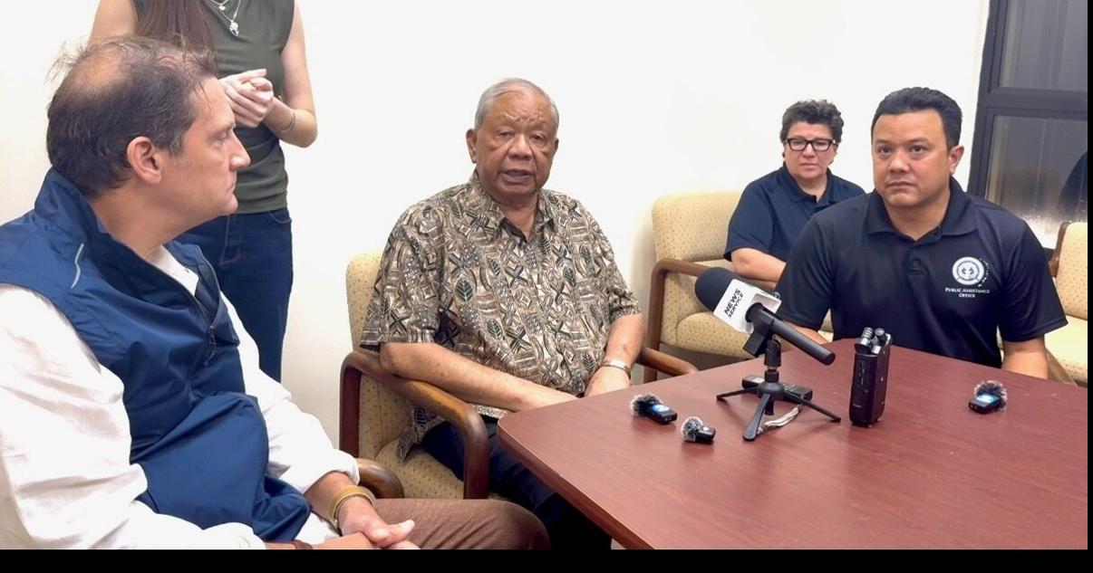Gov. Apatang declares CNMI government shutdown, 'insufficient time' to review budget