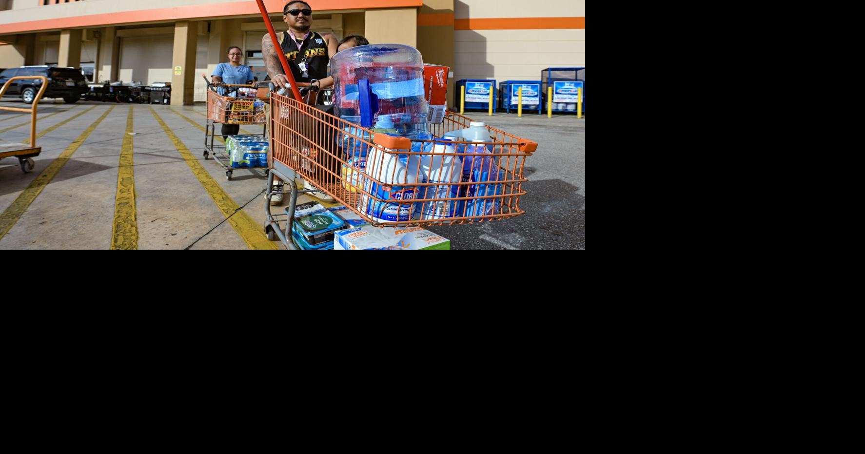 UPDATED Tropical depression could pass south or southwest of Guam as a typhoon, residents start preparing