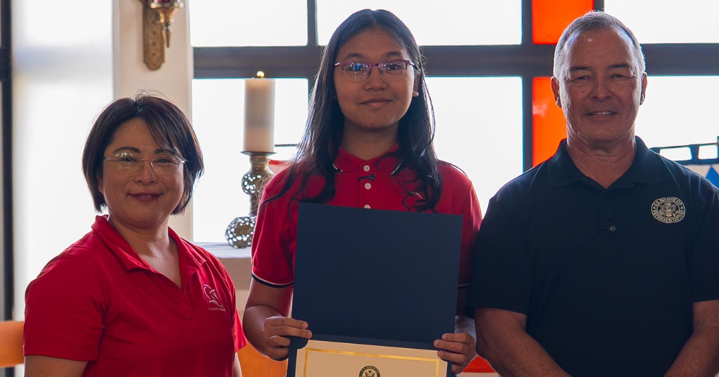 Guam student's artwork to be on 1-year display in DC after winning congressional art contest