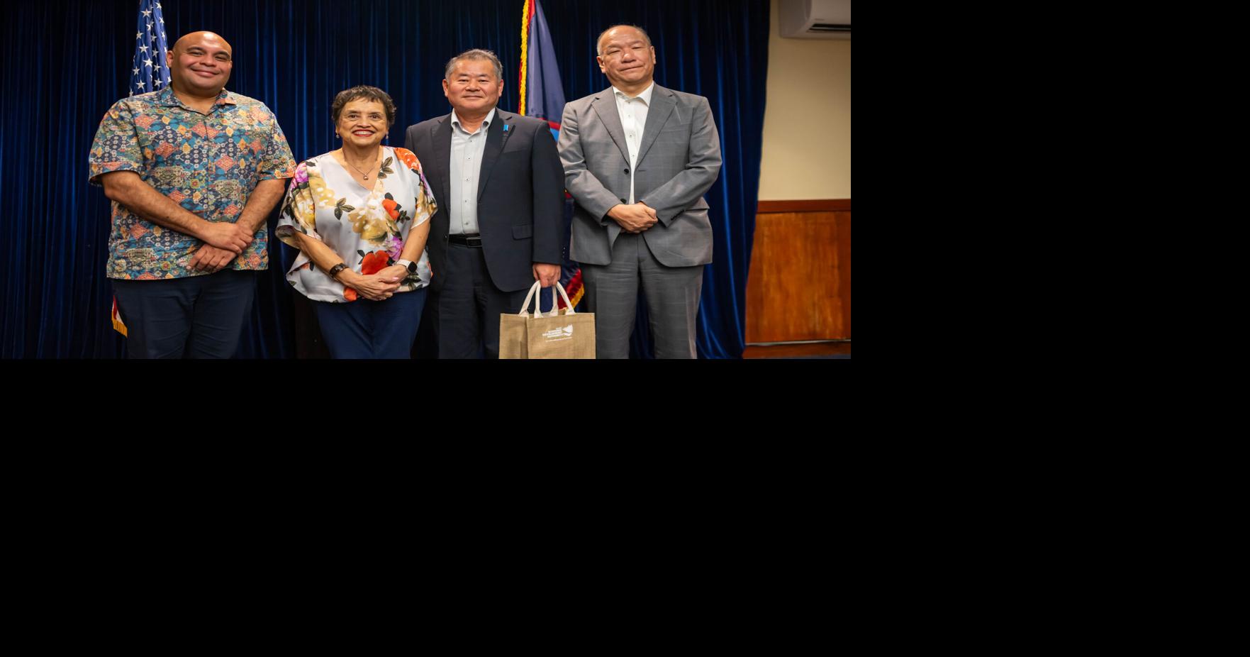 Special advisor to Japan prime minister visits Guam for trade, military talks