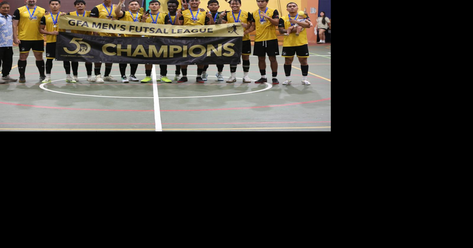 NAPA Rovers FC win men's futsal league title over Wings FC