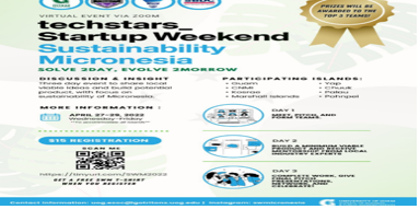 Startup Weekend Micronesia approaching, leaders encourage participation. - Vimarsana News