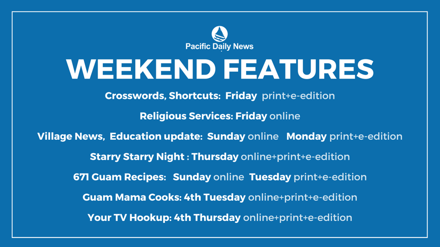 Where are the crossword puzzles? Where to find our weekend ...