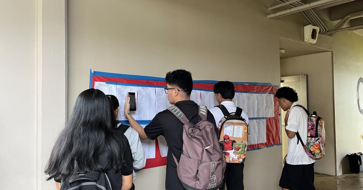GDOE Students Return to School Ending Double Session Classes