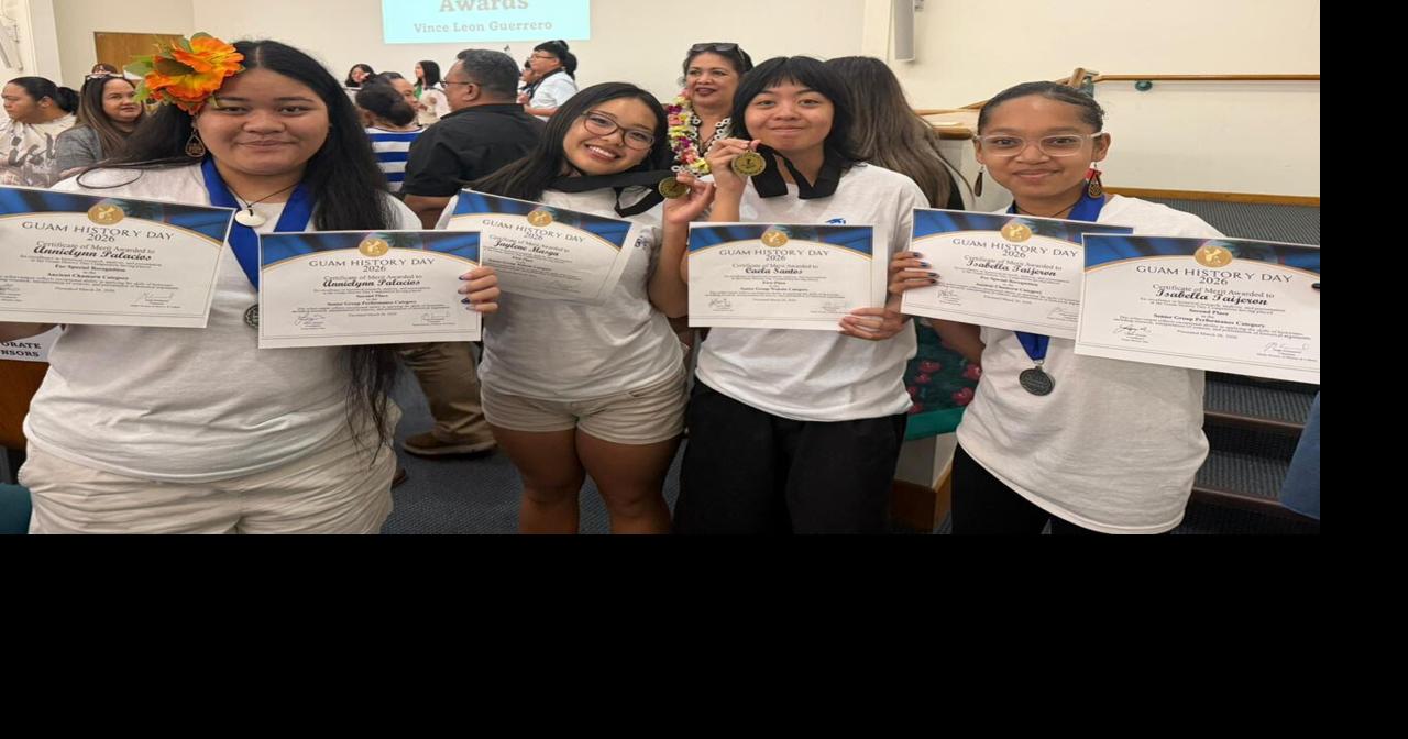 Tiyan High School students excel at Guam History Day Competition