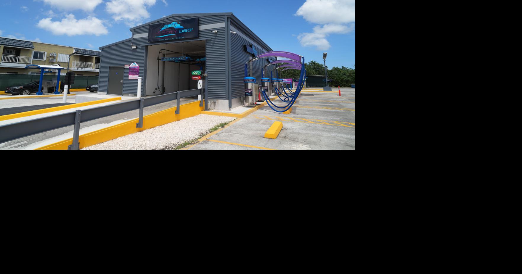 Guam's first touchless car wash, Velocity360, opens in Hagåtña
