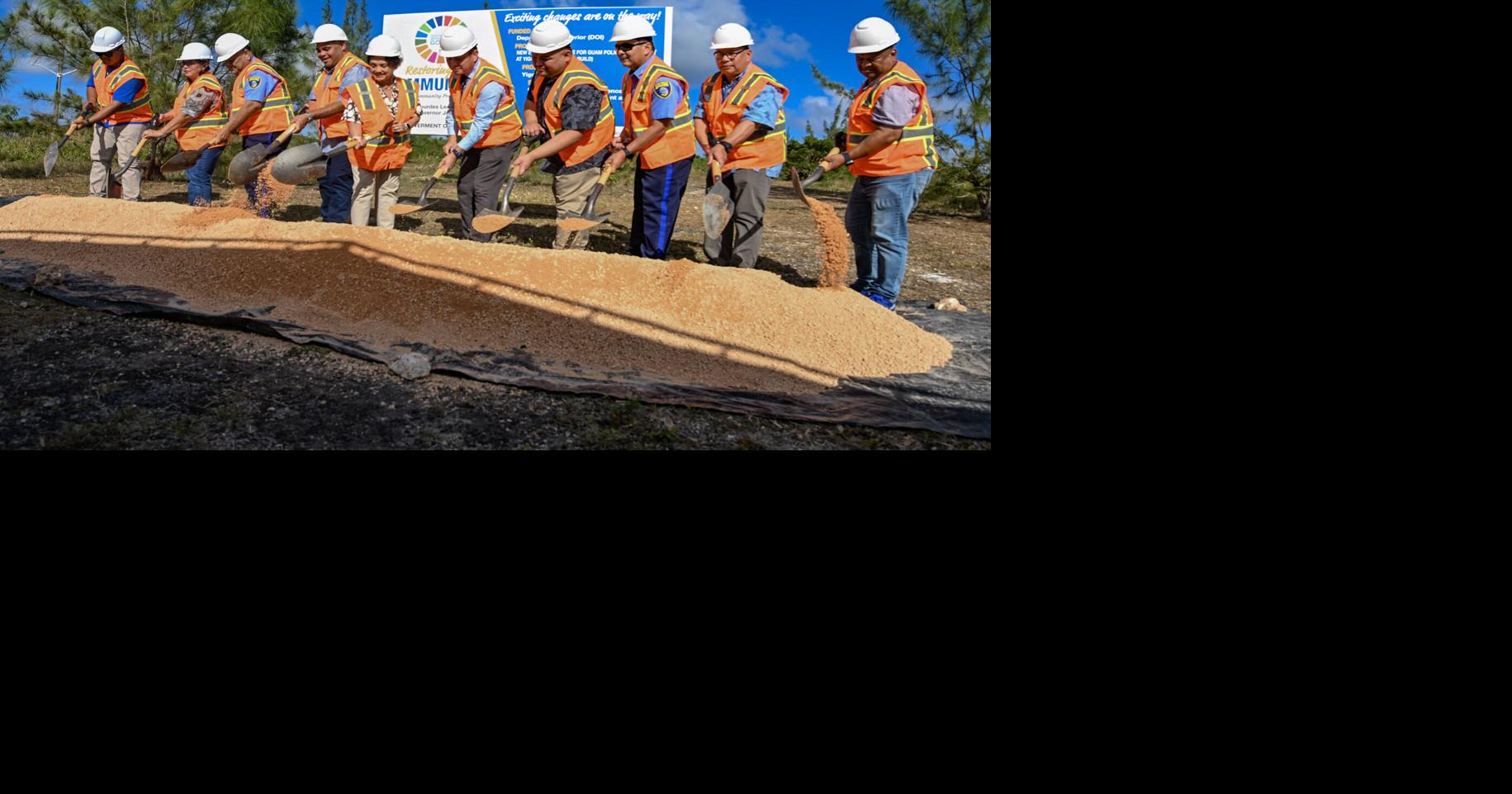 GPD breaks ground on long-delayed Yigo evidence facility after 10 years