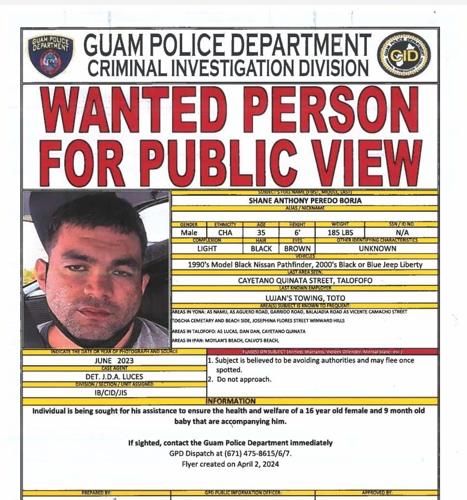GPD seeks out Shane Anthony P. Borja to ensure safety of 16-year-old ...