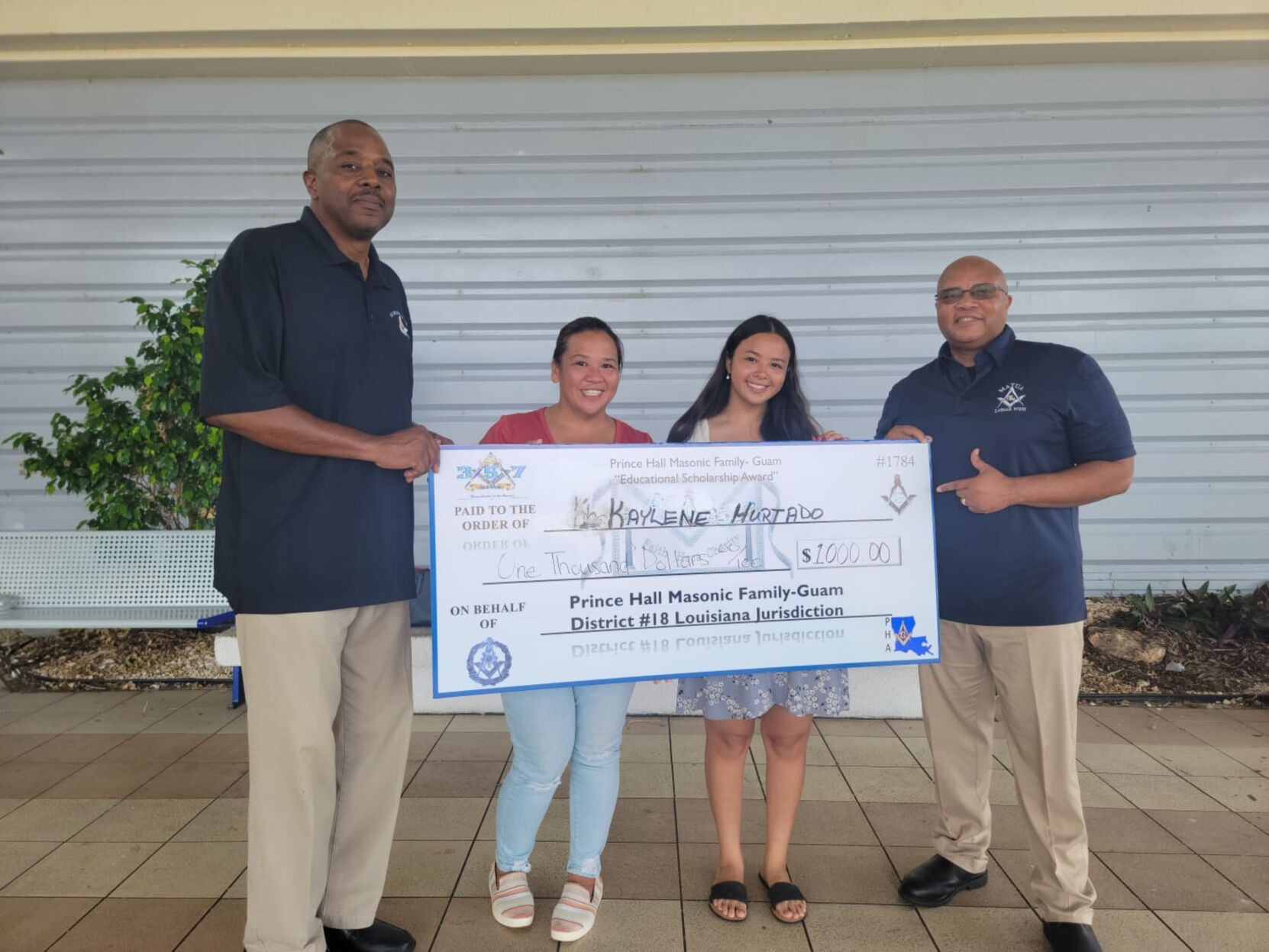 Matua Lodge #272 And Prince Hall Masonic Family Of Guam Donates ...