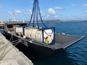 Companies, Port Authority of Guam deliver critical fuel to Rota