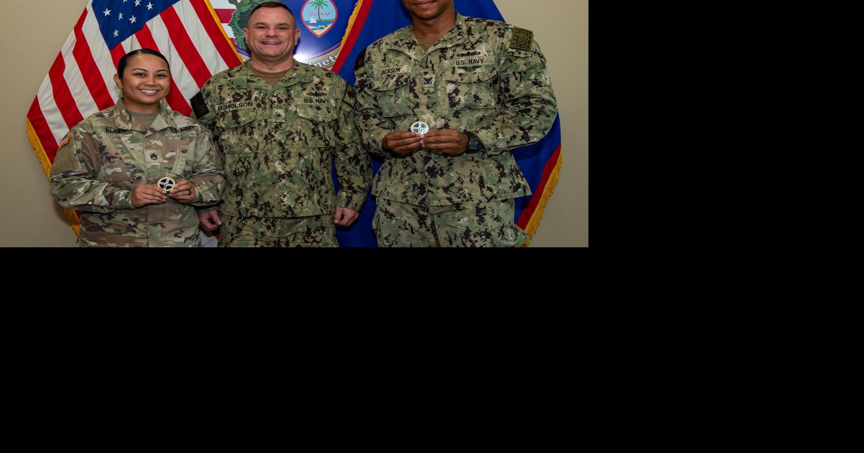 Blas and Jackson recognized by Joint Region Marianas Commander ...