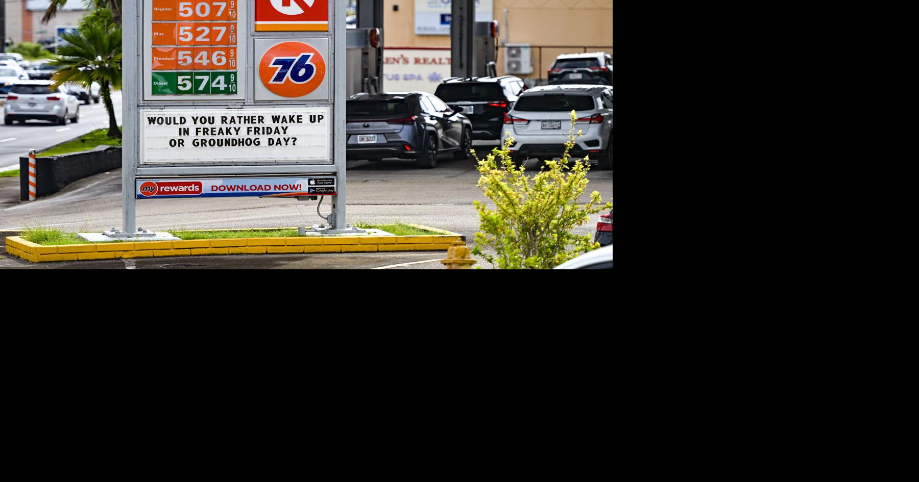 Guam regular gas price jumps 20 cents, diesel soars by 40 cents over Iran war