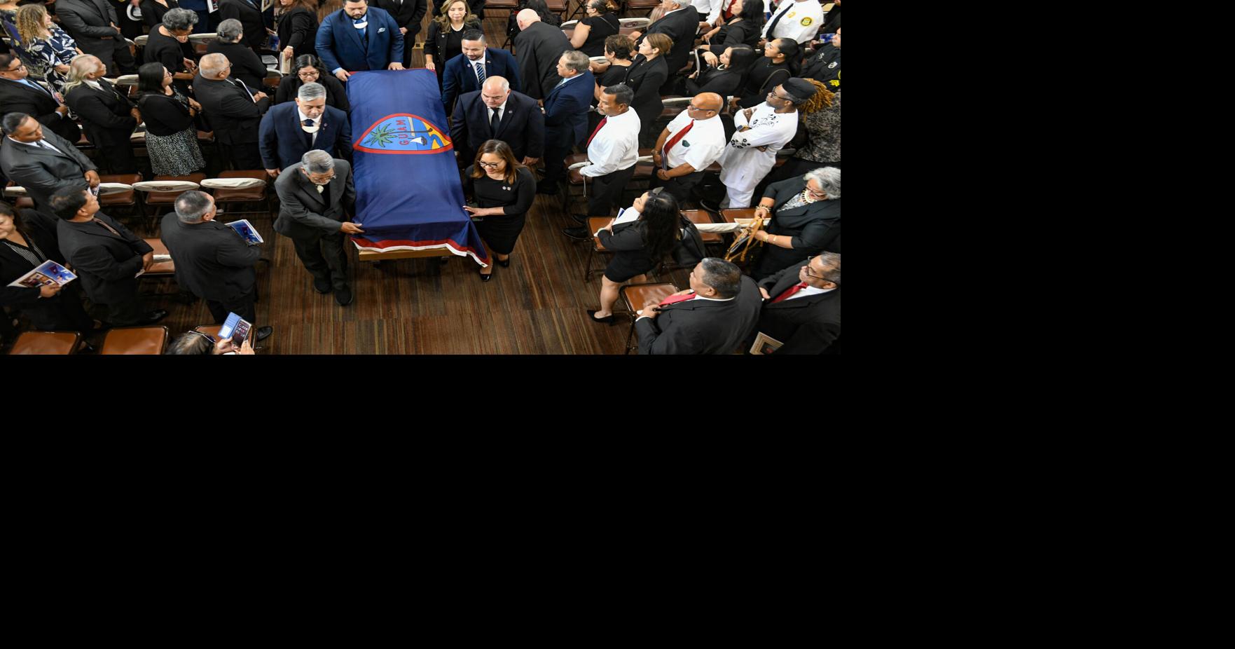 ‘The very soul of his village’: State funeral honors former Agana Heights Mayor Paul McDonald