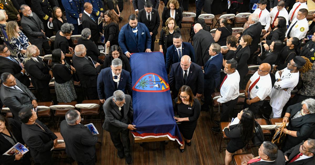 ‘The very soul of his village’: State funeral honors former Agana Heights Mayor Paul McDonald