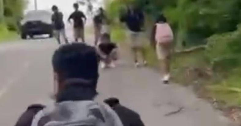 DPW investigates after 18 Agueda Middle School students walk uphill after bus stops