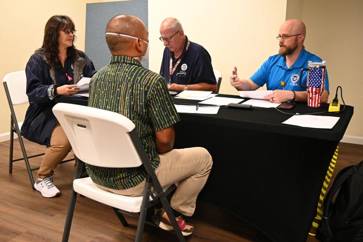 Residents line up for FEMA temporary jobs paying 16 to 28 an hour