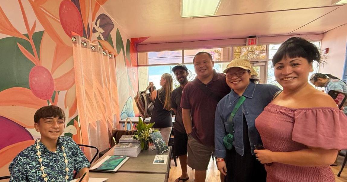 GW student Inatan Leon Guerrero Dunn publishes his first book, 'Ambitions as a Writer'