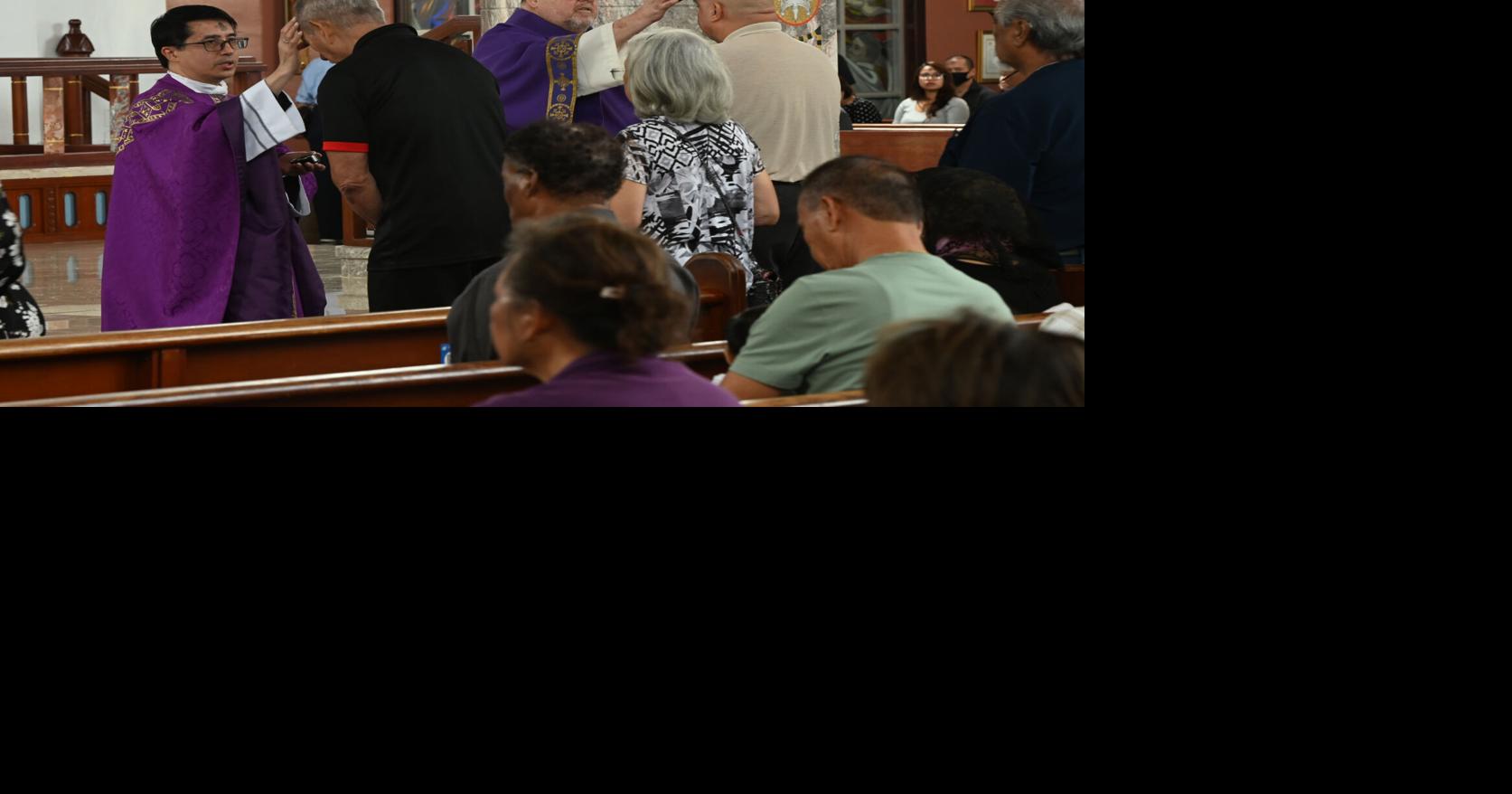 PHOTOS: Guam observes Ash Wednesday, start of the Lenten season