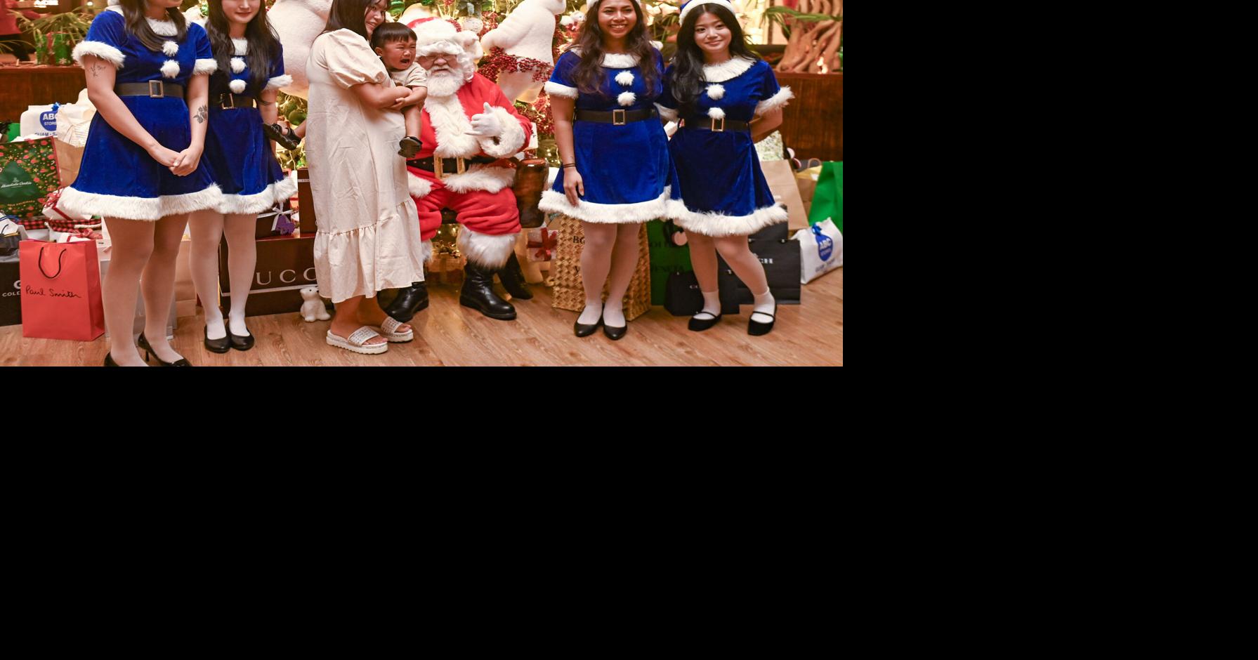PHOTOS: Santa helps celebrate tree lighting ceremony at Dusit Beach Resort Guam