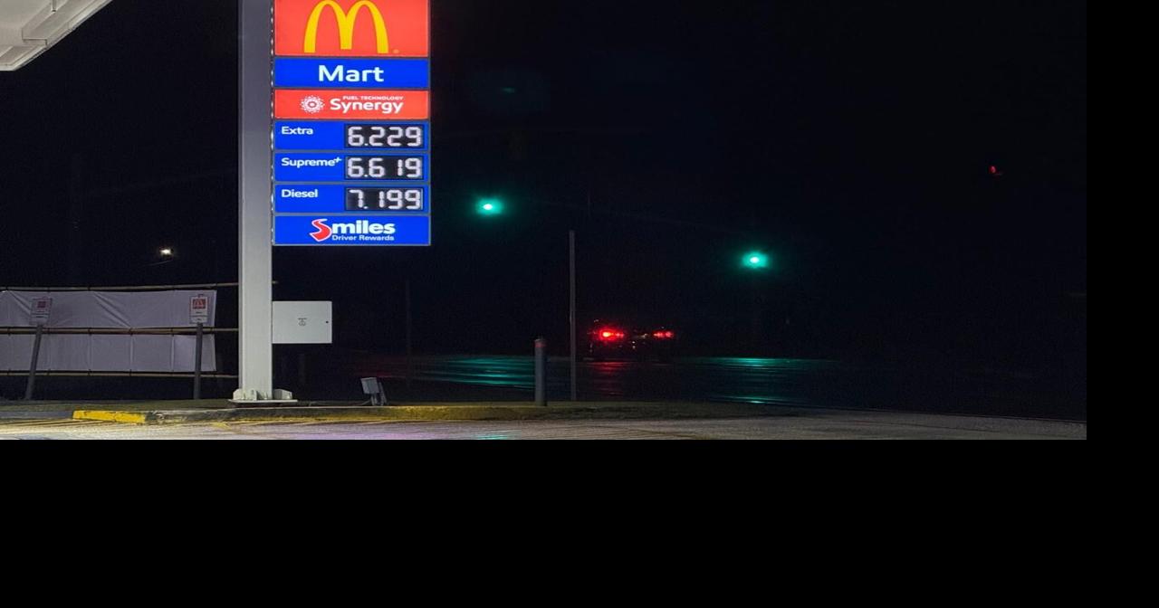 Gas now over $6 per gallon, diesel over $7 after increase