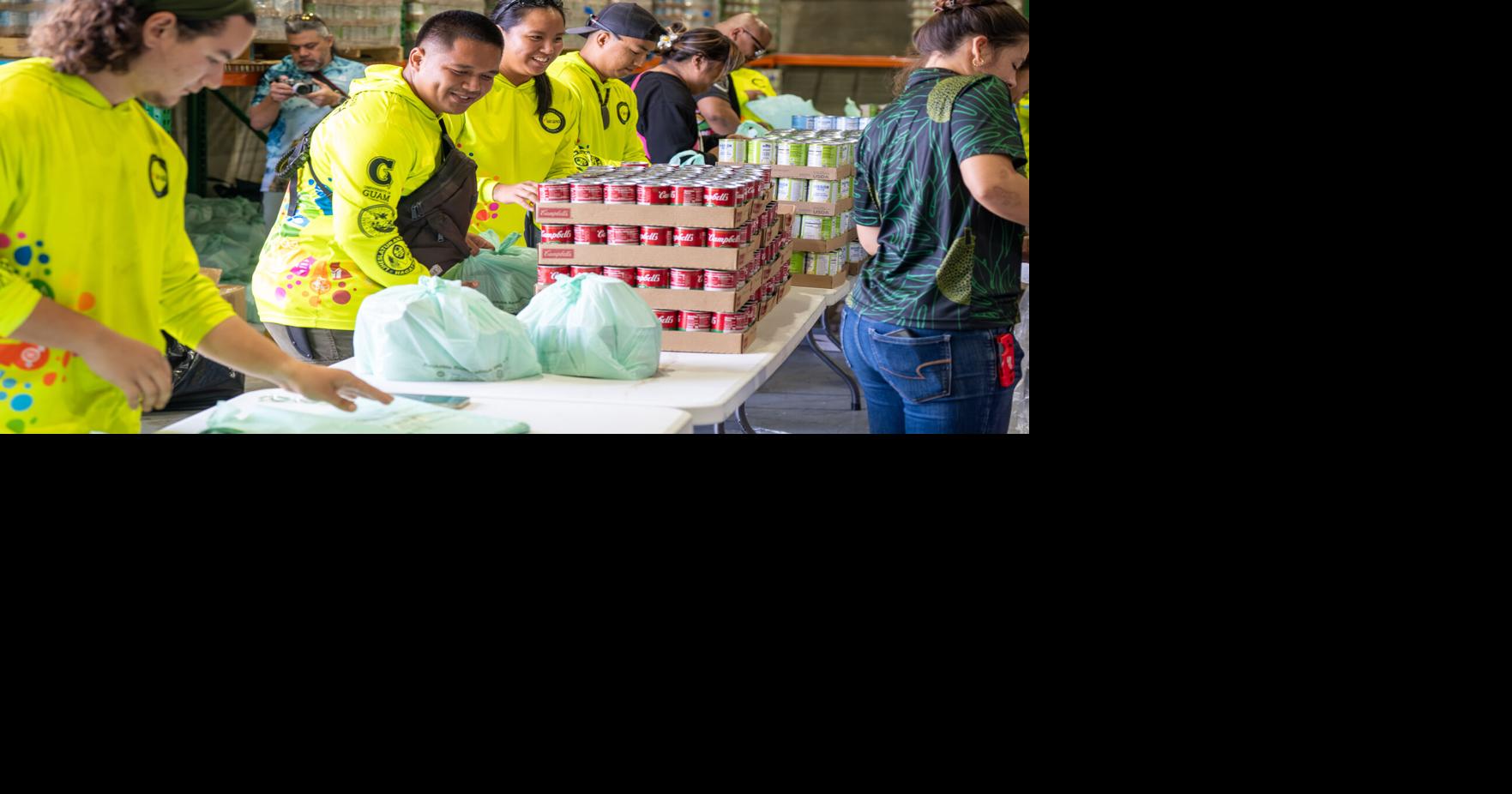 Public Health: Post-typhoon emergency food distribution helps 3,025 families