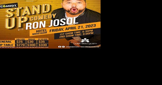 Stand-up comedian Ron Josol back on Guam for 2 shows Friday - Vimarsana News