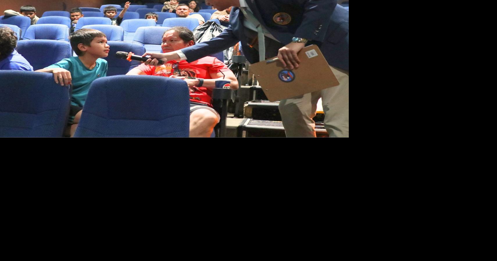 Dozens of kids, parents watch movie together via AG's office project