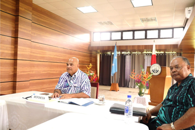 FSM president discusses issues with Japan PM at meeting | News ...