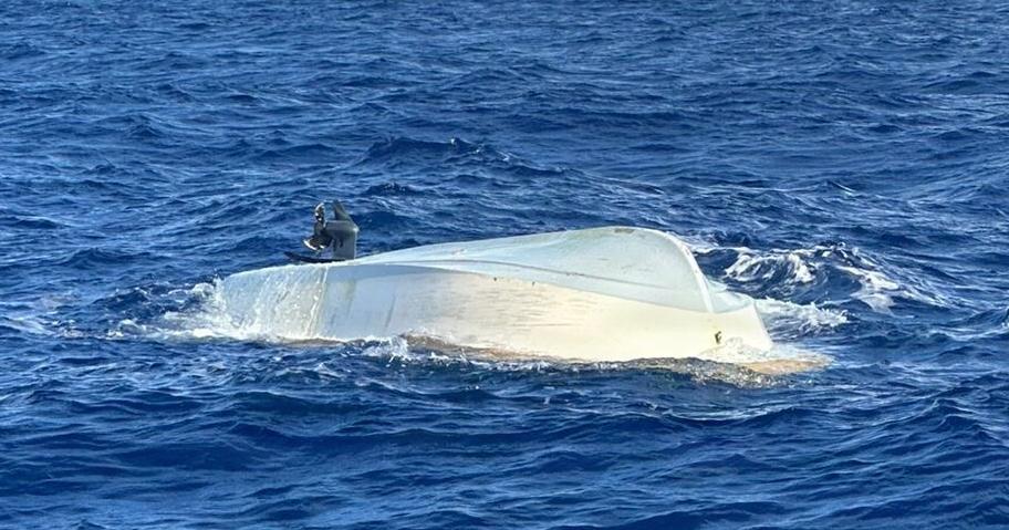 Coast Guard saves man, 58, from capsized vessel west of Guam
