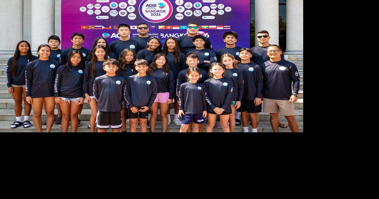 4 Guam swimmers win medals at Bangkok championships
