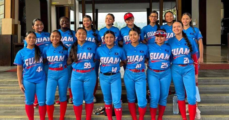 Guam comes up short in girls softball, settles for 2nd place