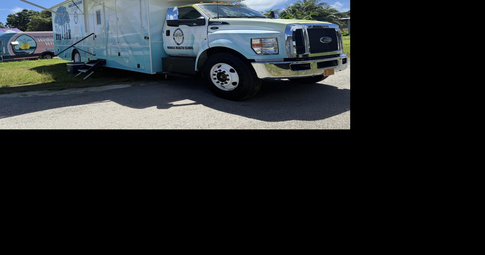 Public Health's new mobile clinic debuts at Yona outreach