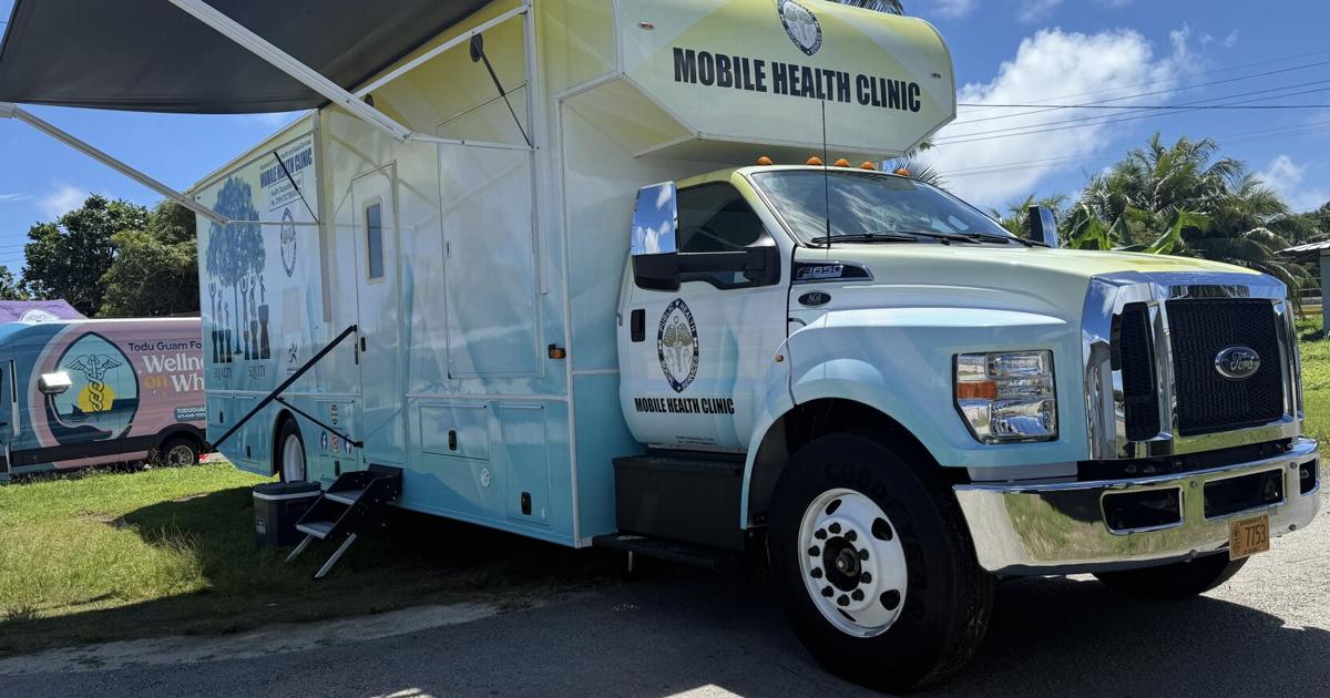 Public Health's new mobile clinic debuts at Yona outreach