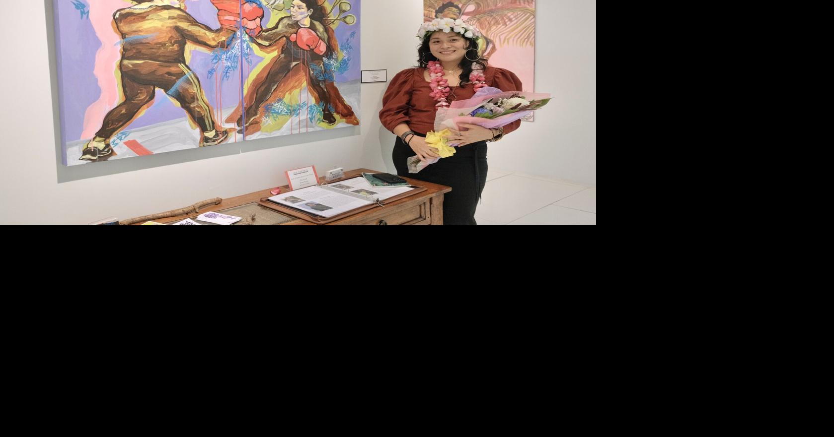Geraldine Datuin's solo art show 