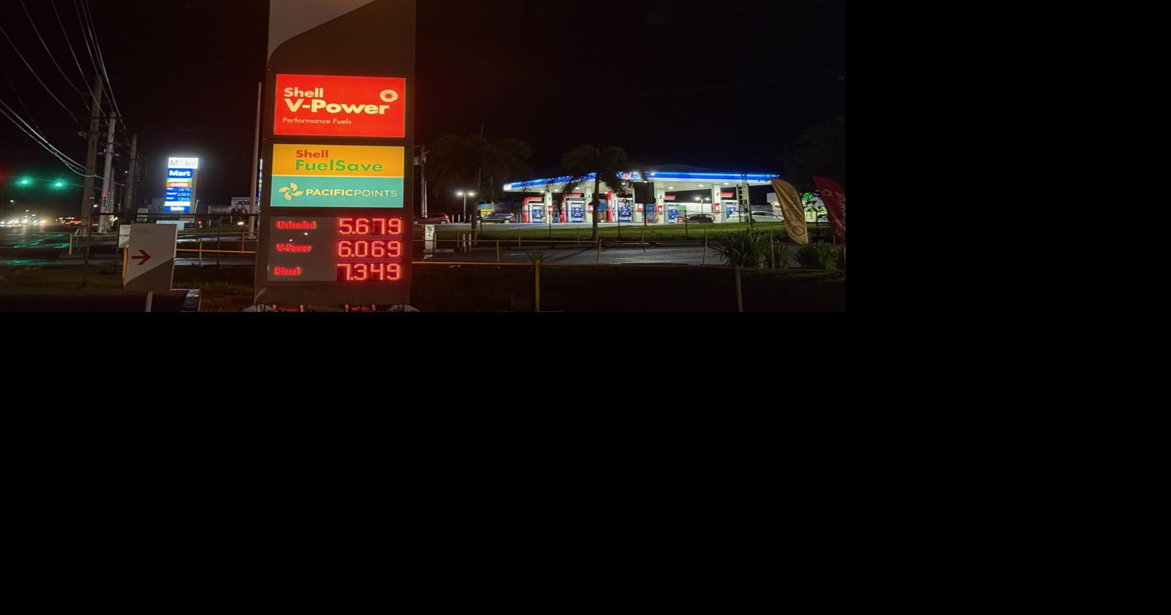 Global oil costs ease, price at the pump sticks as of Tuesday night