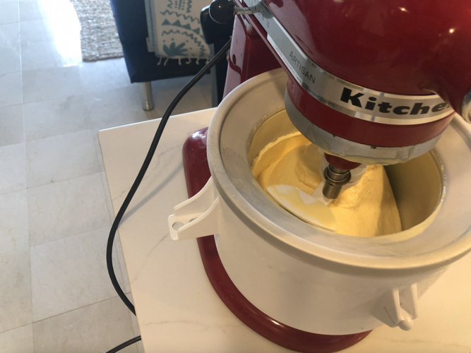 Mango ice cream new arrivals kitchenaid