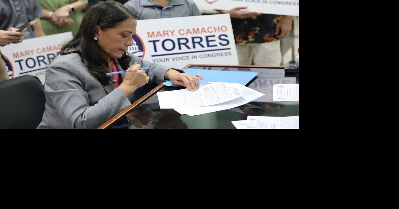 Former senator Mary Torres files candidacy for Congress, says 'Guam deserves a stronger voice'