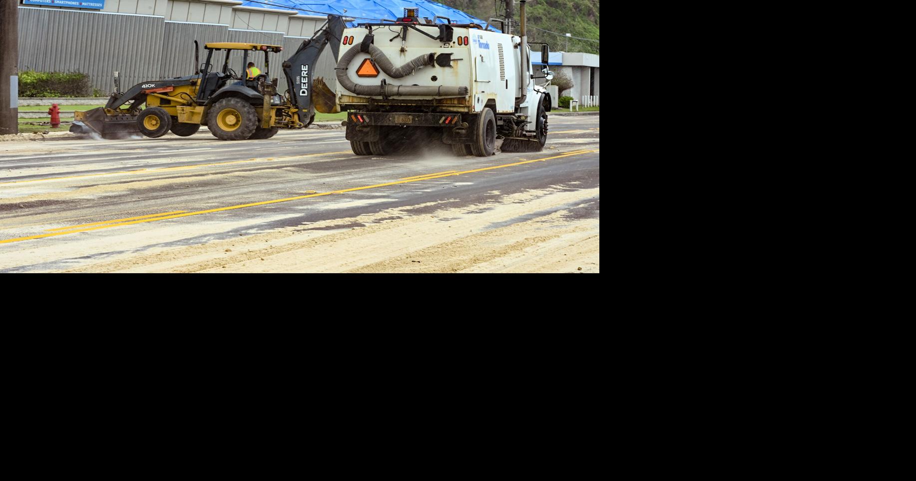 DPW: $104M estimated in Sinlaku damage to Marine Corps Drive