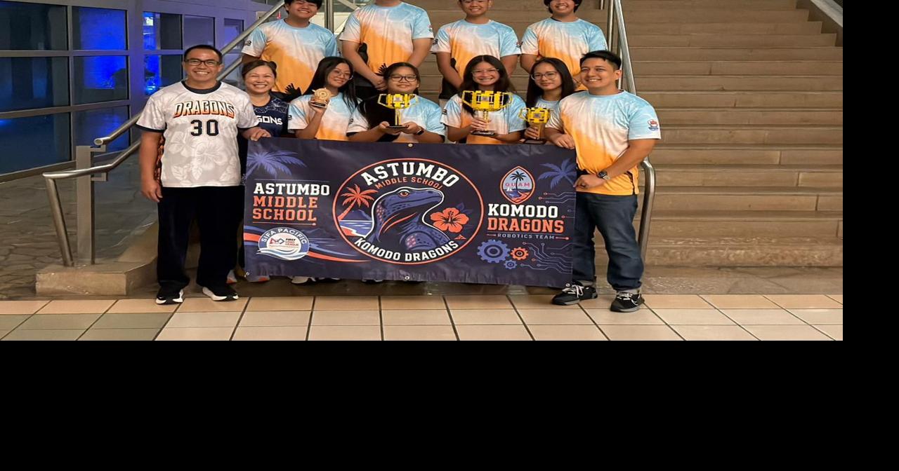 Astumbo Middle School represents Guam at the First LEGO League World Championship