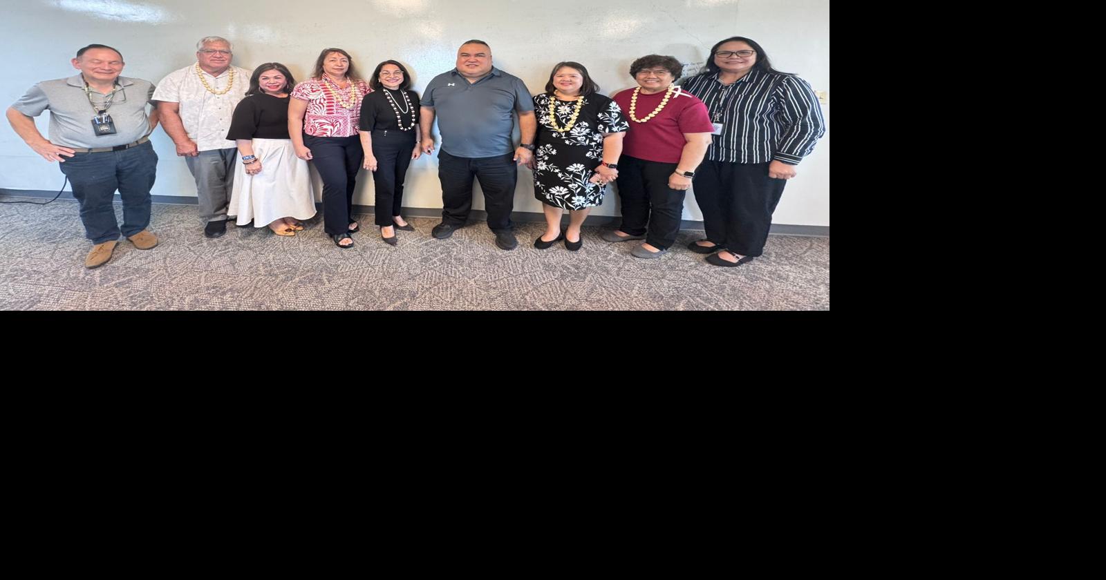 'Listen first': New GDOE deputy superintendents visit schools