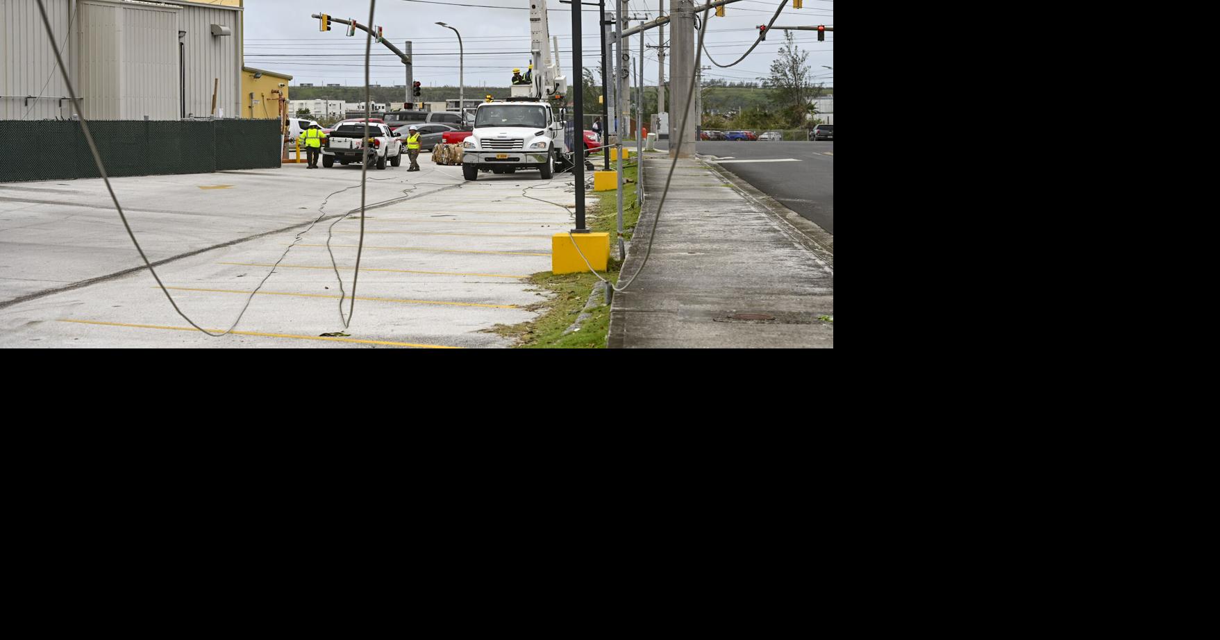 Tuesday: GPA reports 100% of feeders energized, crews moving on to isolated outages