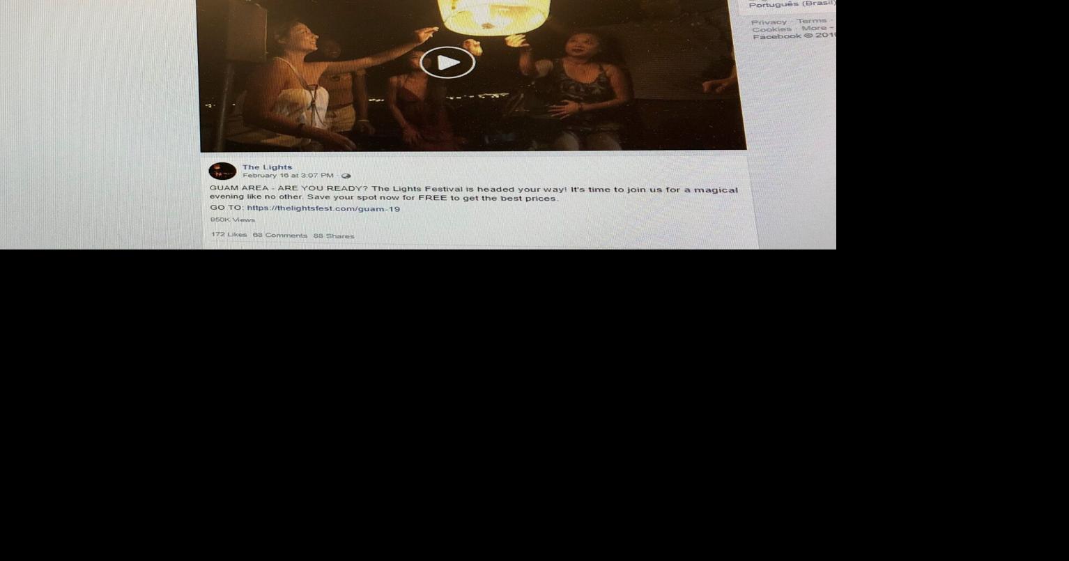 GFD Sky lantern festival is illegal Local News