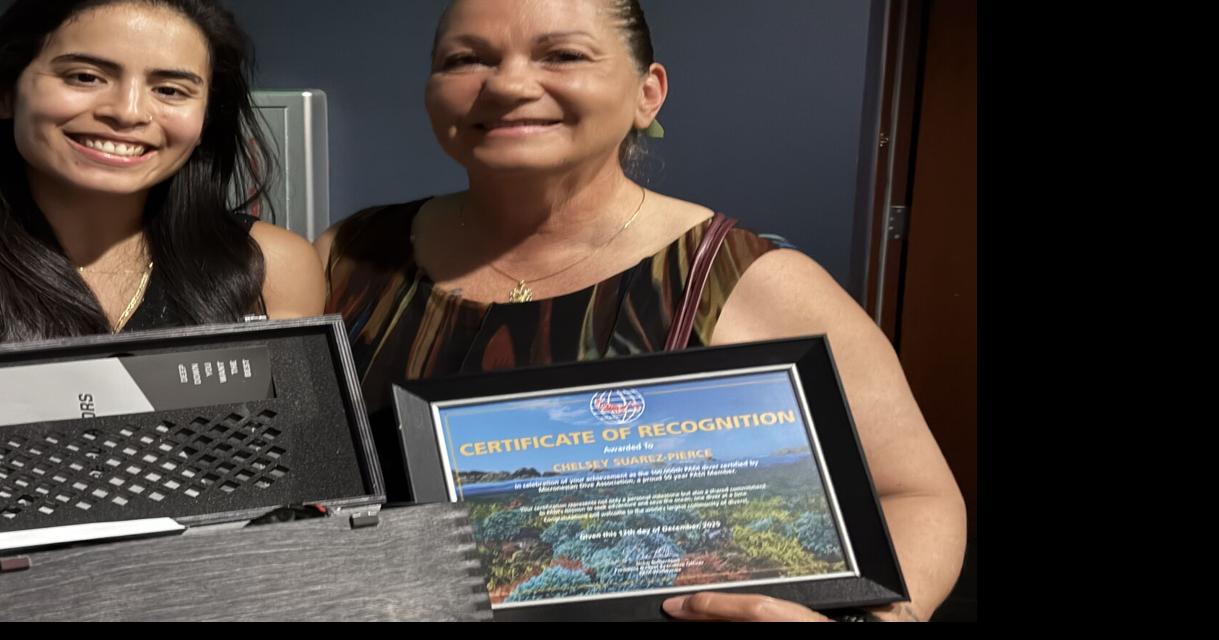 MDA's 100,000th certified diver receives special recognition