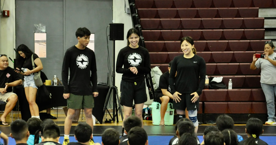 Olympic gold medalist Yui Susaki shares wrestling knowledge