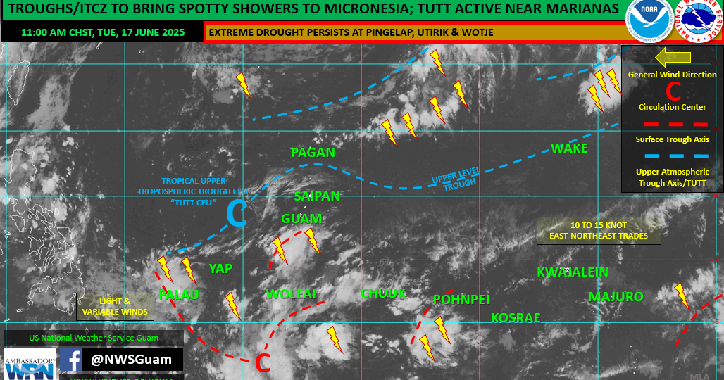 NWS: Fair-weather pattern remains in place for Guam, CNMI