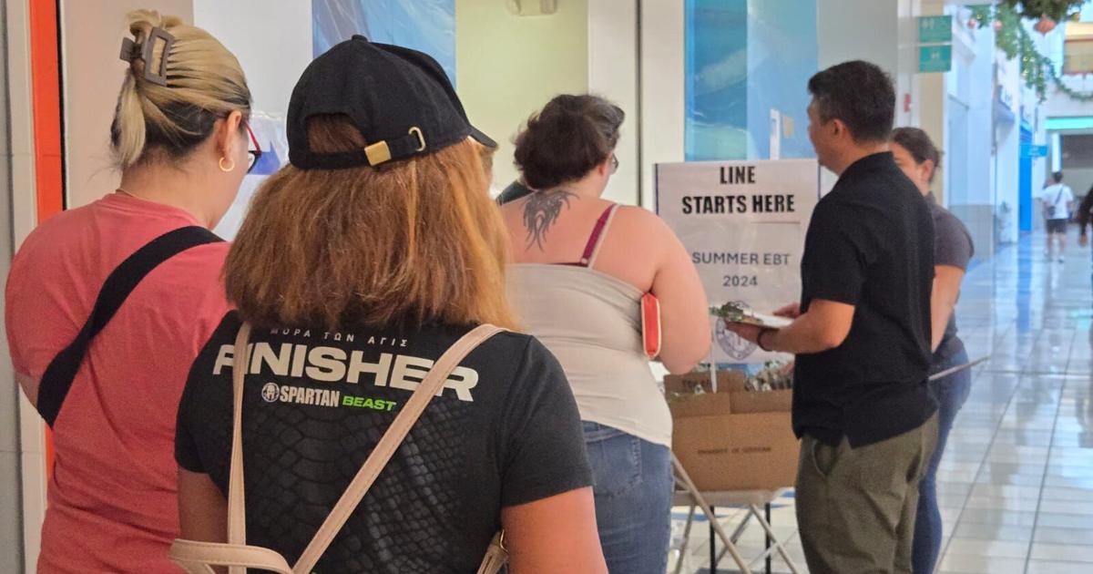 DPHSS: Thousands have only until Saturday to claim 2024 summer EBT cards at Micronesia Mall, one-time benefit is $177 per child