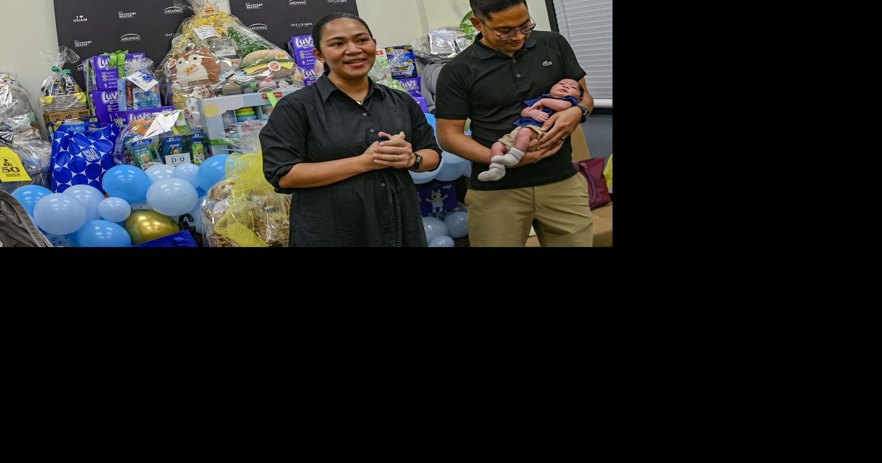 PHOTOS: Guam's 2026 New Year’s Day baby receives gifts