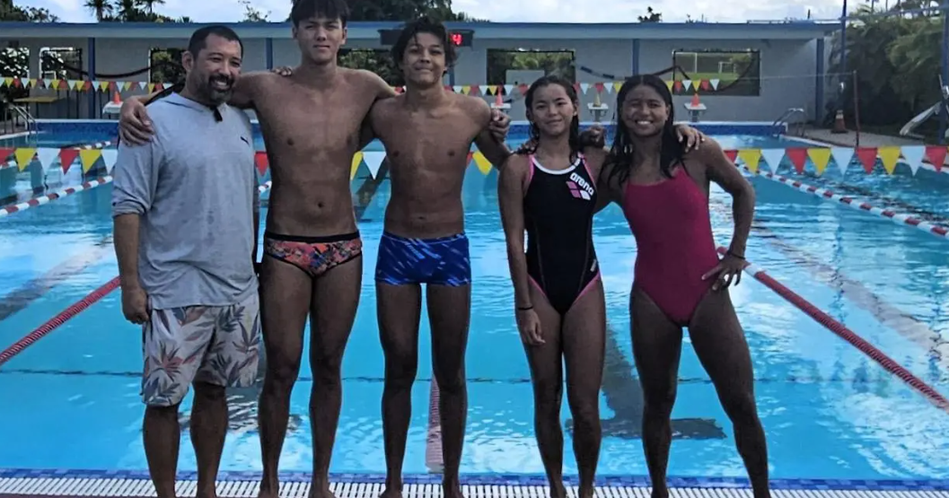 Swimmers venture to their first Pacific Mini Games